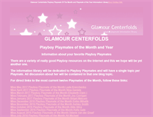 Tablet Screenshot of glamourcenterfolds.com
